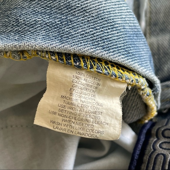 P. Miller | Men Vintage Y2K Light Washed Denim Jeans - Picture 11 of 11